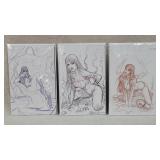 3- Sketch Variant Comics