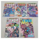 5- Marvel Thor Comics, 50c