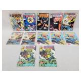 12- Marvel Wolverine, Ghost Rider Comics