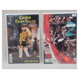 2- SIGNED Deadpool, Grimm Fairy Tales Comics
