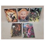 5- DC Harley Quinn Comics - Variants