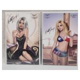 2- Zenescope Comics Variants - SIGNED