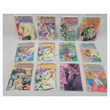 12- Marvel Dazzler Comics, 60c