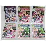 6- Marvel Dazzler Comics, 50c