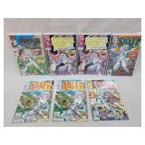 7- Marvel Silver Sable Comics