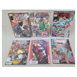 6- Marvel Black Panther, Spider-Man Comics