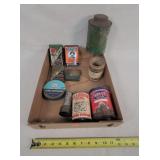 Vintage Tobacco, Oil, & Other Tins