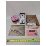 Watch, Wrenches, Old Post Cards, Misc.