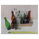 Antique Glass Bottles