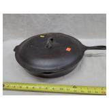 Cast Iron #12 Skillet With Lid Made In U.S.A