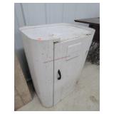 Westinghouse Tin Ice Box Cabinet