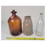Hi-Lex 1 Gallon Jug, Stoneware Jar, O-So Pop