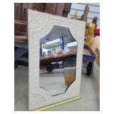 21" X 31" Embossed Tin Mirror