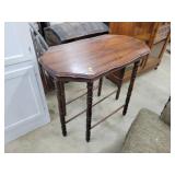 Antique Six Legged Entry Table