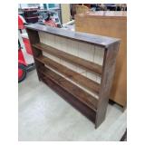 Pine Standing Shelf Unit, 49" W X 36" H