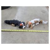 2- LARGE 11" Fidget Dogs