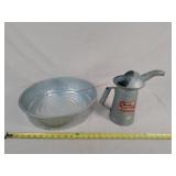 16" Oil / Feed Pan & Adv. Oil Pitcher