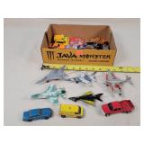 1/64 Played Vehicles & Airplanes