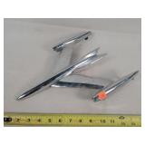 Vintage Chrome Car Hood Ornament 12"