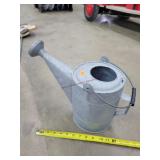 Galvanized Watering Can, 10" Tall