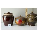 3 Cookie Jars
