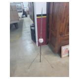 60" Lightning Rod With Glass Ball Globe