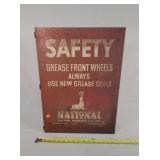 17x23 National Bearing Co Tin Cabinet