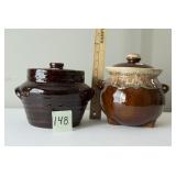 2 Bean Pots