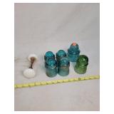 Green Glass Insulator, Others & Porcelain