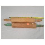 2- Vintage Rolling Pins