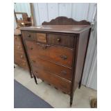 Vintage Wooden Chest Of Drawers