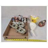 Mixed Ceramic Figurines And Items