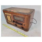 Parts Wooden Delco Radio