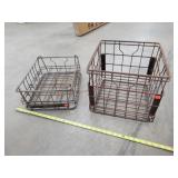 2- Vintage Creamery Crates