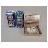 Chevy Nomad Parts Kit & 2 Hotwheels Vehicles