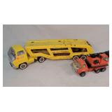 Tonka Car Hauler & Tonka Crane