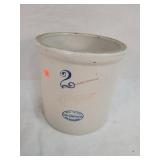 Red Wing 2 Gallon Crock, Large Wing