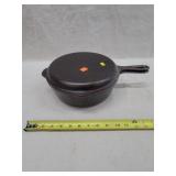 Cast Iron Skillet With Lid 10" Made In USA