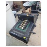 Antique Burroughs Adding Machine