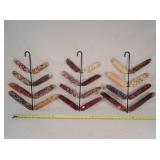 3- Sets Of Indian Corn On Metal Hooks!