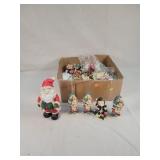 Box Of Christmas Figurines