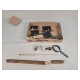 Door Latches And Vintage Thermometer