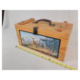 Wooden Wildlife Theme Ammo Box