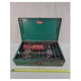 22" Wide Vintage Coleman Gas Dbl Burner
