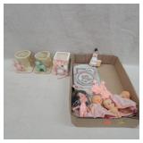 Ceramic Figurines And Dolls, Misc.
