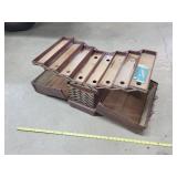 Cool Antique Salesman Suitcase