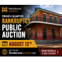 French Quarter Commercial Real Estate Selling August 13th