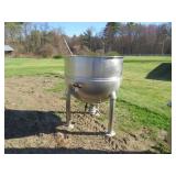 Dover V150 Steam Kettle w/ paddle