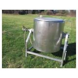 SS Commercial Steam Kettle 80 Gal