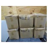 6 boxes malt impact bouffant caps